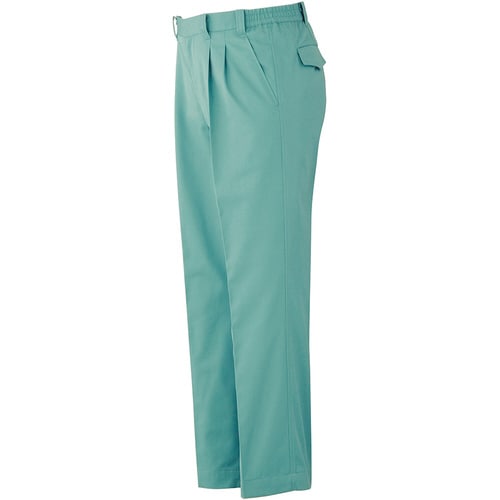 男性用スラックス G486 グリーン LL