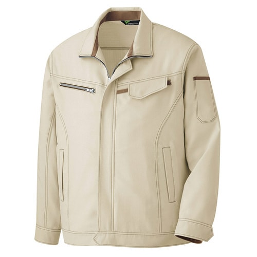 長袖ジャンパー VES2520アイボリー 5L