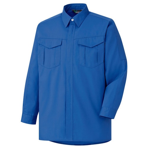長袖シャツ GS2358ロイヤルブルー LL