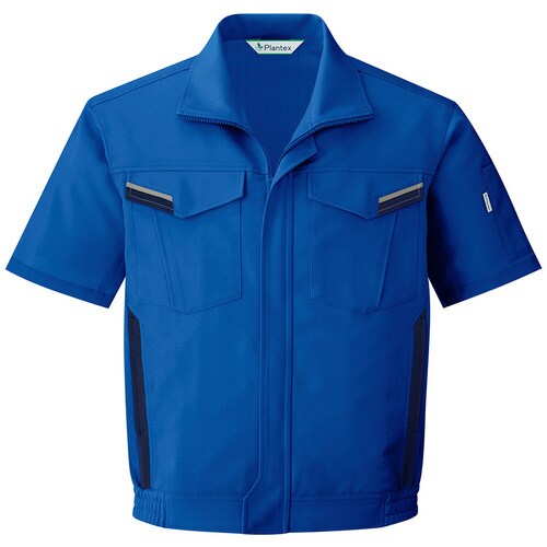 半袖ブルゾン VES364 ロイヤルブルー L