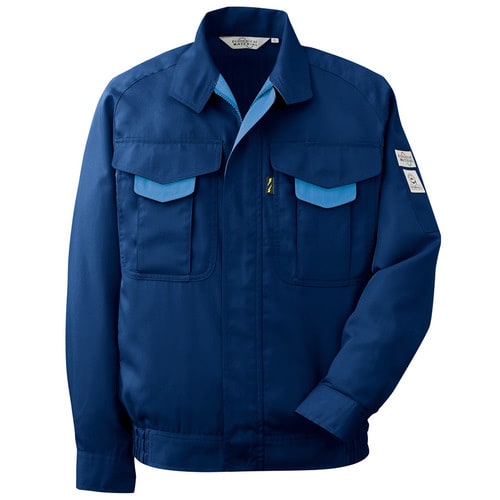 男子長袖ブルゾン RCS2197 ネイビー 4L