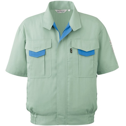 男子半袖ブルゾン RCS196 グリーン M