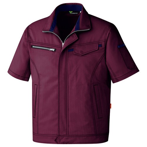 半袖ジャンパー VES525ワイン 5L
