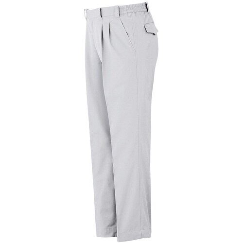男性用スラックス G481 シルバーグレー S