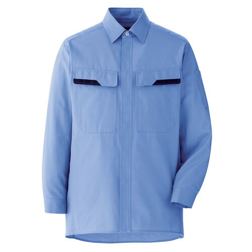 シャツ VES2402 ライトブルー 5L