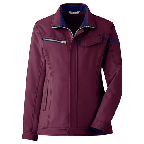 女子ジャンパー VEL525ワイン 15号