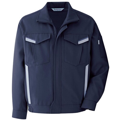 長袖ブルゾン VES2367 ネイビー M