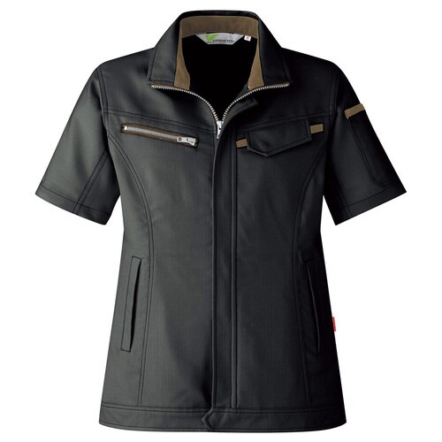 女子半袖ジャンパー VELS529チャコール 9号