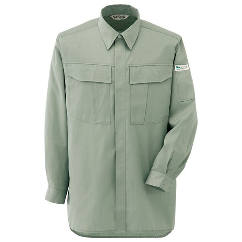 長袖シャツ RCS2596 アースグリーン M