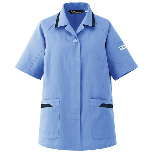 半袖スモック VELS52 ライトブルー 13号