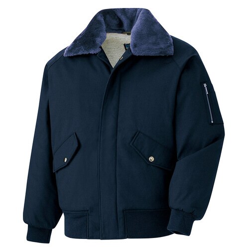 綿パイロットジャンパー PJ17 紺 5L