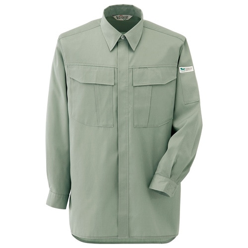 長袖シャツ RCS2596 アースグリーン 5L