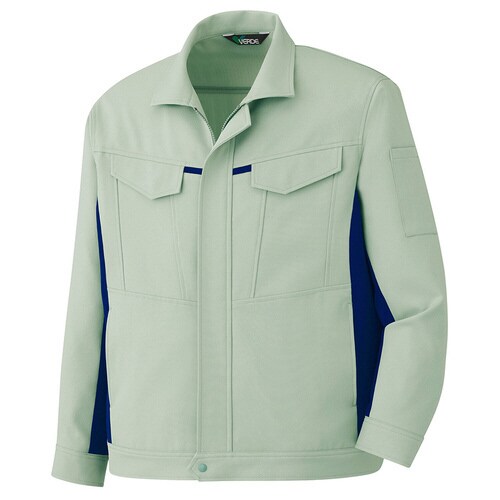 長袖ジャンパー GS2696 ライトグリーン LL