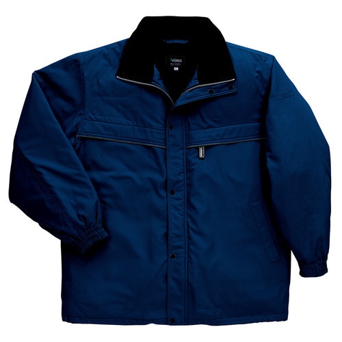 防寒コート 軽量防風 M3187ネイビー M
