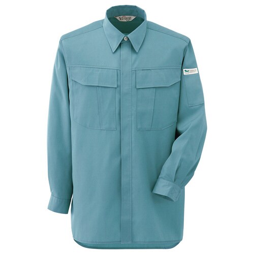 長袖シャツ RCS2593 ミストブルー LL