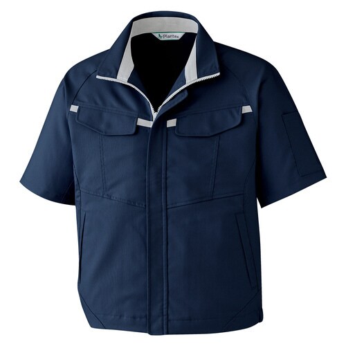 VES667ネイビー×シルバーグレー SS