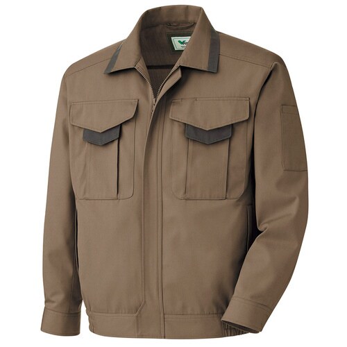 長袖ブルゾン GS2674 ブラウン M