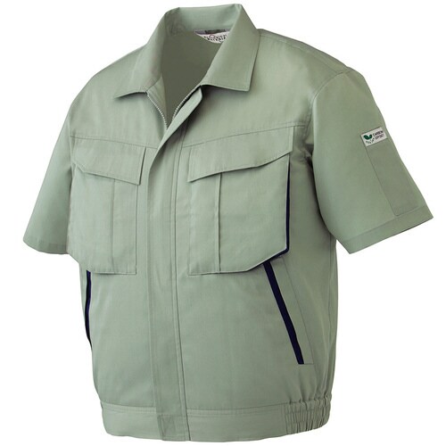 半袖ブルゾン RCS586 アースグリーン S