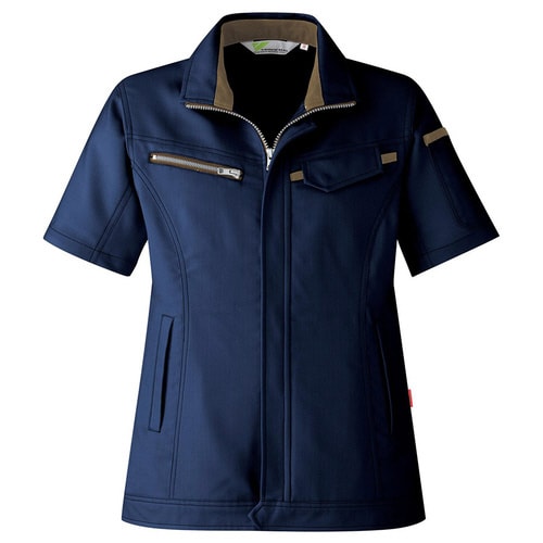 女子半袖ジャンパー VELS527ネイビー 15号