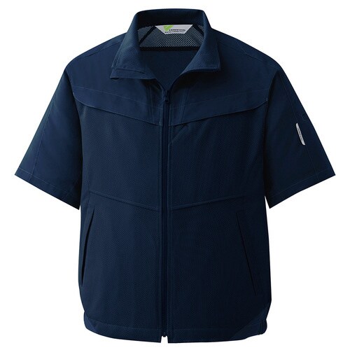 半袖ブルゾン VES627 ネイビー 4L