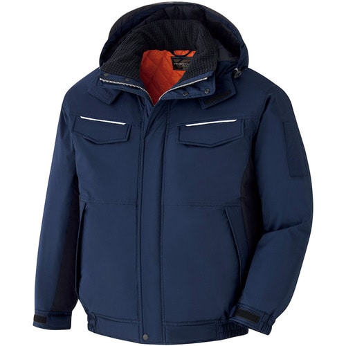 防寒ブルゾン VE1057 ネイビー×3L