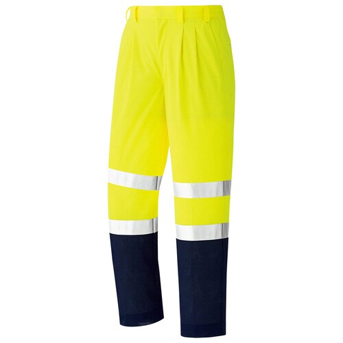 高視認パンツ VES604 イエロー 5L
