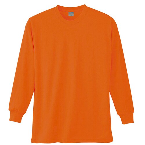 長袖Tシャツ K9009 12 オレンジ 3L