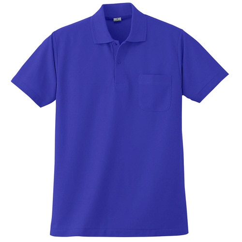 半袖ポロシャツ K272 8 R.ブルー LL