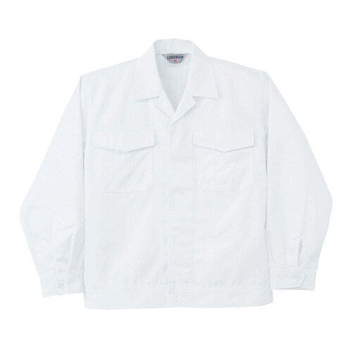 抗菌防臭ジャンパー 750 90 ホワイト M