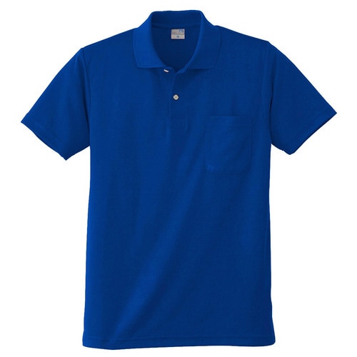 半袖ポロシャツ 9006 8 Rブルー 3S