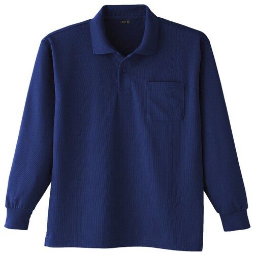 吸汗速乾 ポロシャツ 6002 1 ネービー LL