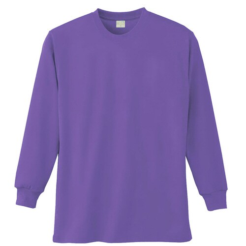 長袖Tシャツ K9009 14 淡パープル LL