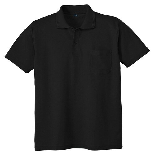 鹿の子 半袖ポロシャツ 001 80 M