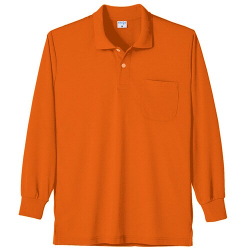 接触冷感ポロシャツ 7362 12 オレンジ 4L