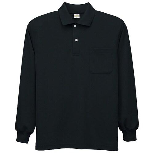DRY 帯電防止長袖ポロシャツ 8119 80 S
