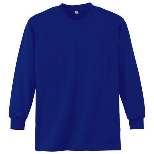 長袖Tシャツ K4022 8 Rブルー S