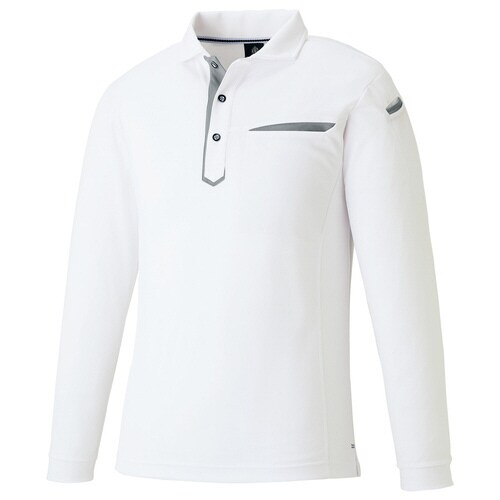 切りポケポロ 3685−90 ホワイト L