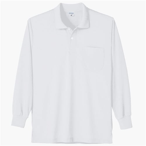 接触冷感 ポロシャツ 7362 90 ホワイト L