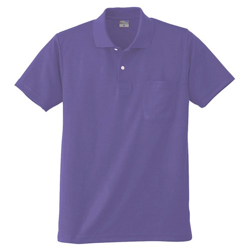 半袖ポロシャツ 9006 14 淡パープル M