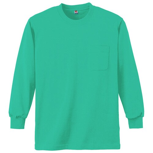 長袖Tシャツ K4022 35 エメグリーン L