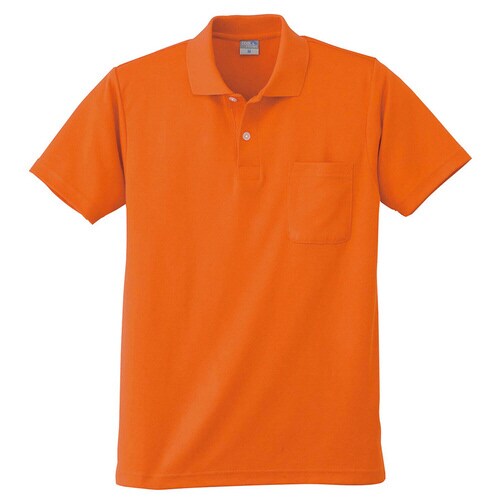 半袖ポロシャツ 9006 12 オレンジ L
