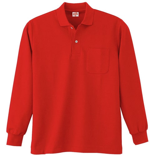 ポロシャツ 200 10 レッド LL