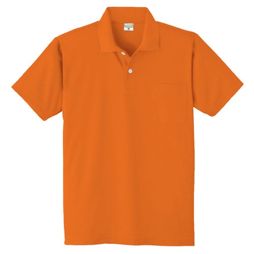 帯電防止ポロシャツ 8118 12 オレンジ S