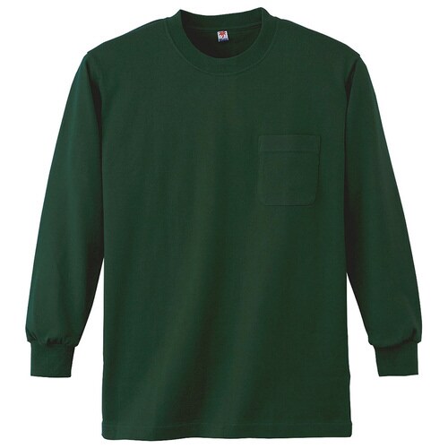 長袖Tシャツ K4022 30 グリーン L