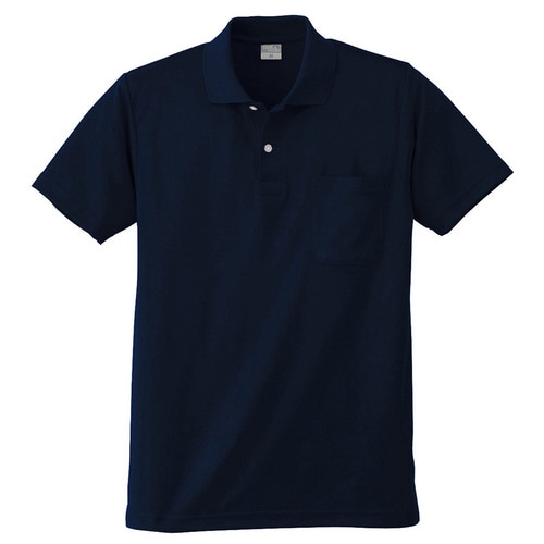半袖ポロシャツ 9006 1 ネービー 4L