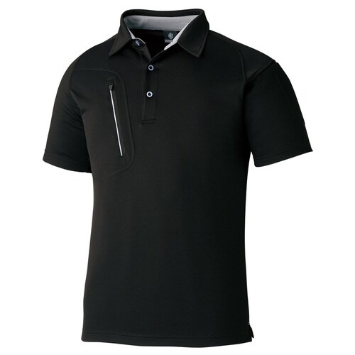 ファスナーポケット 半袖ポロ 3674−80 4L