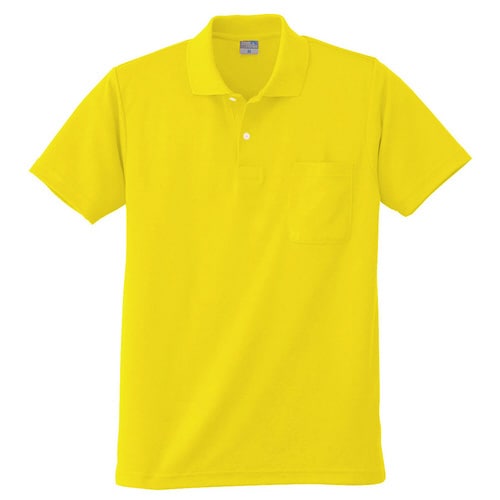 半袖ポロシャツ 9006 70 イエロー 3S