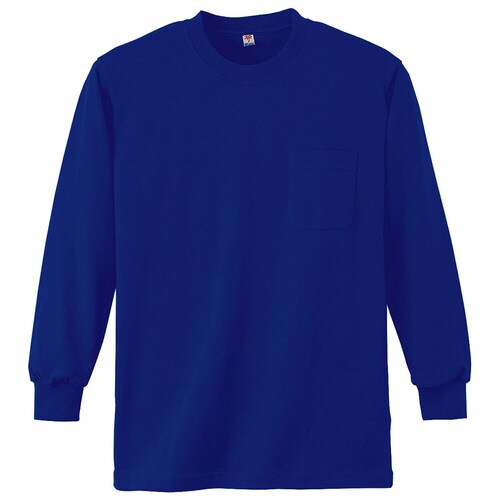 長袖Tシャツ K4022 8 Rブルー L