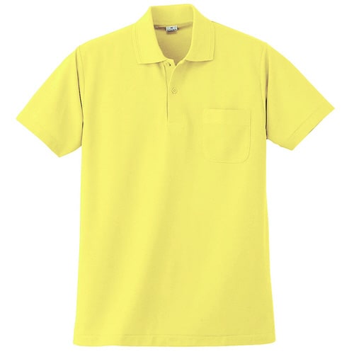 半袖ポロシャツ K272 70 イエロー M