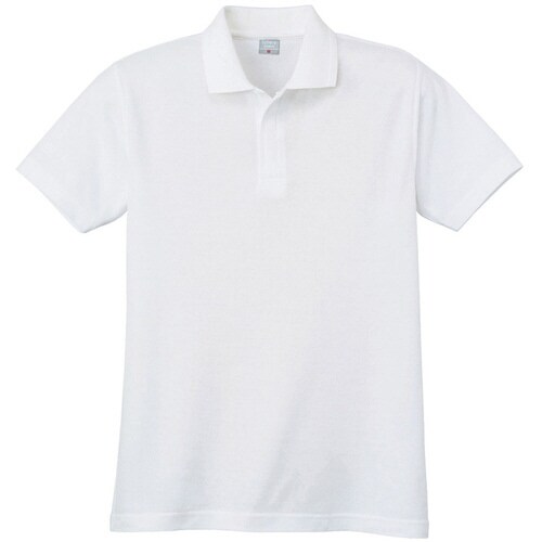 ポロシャツ ネット付 802 90 ホワイト LL